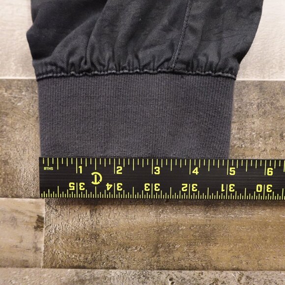 American Rag Camo Cargo Jogger Pants Men’s Medium Black Gray Drawstring - Picture 8 of 10